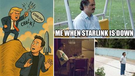 La caída global de Starlink deja un tsunami de memes
