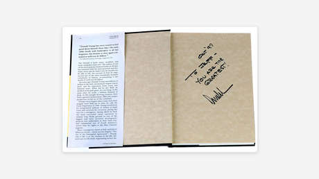 "Eres el mejor": Aparece un mensaje de elogio de Trump a Epstein