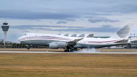 La desorbitante suma que podría costarle a EE.UU. el lujoso 'palacio volador' obsequiado por Catar