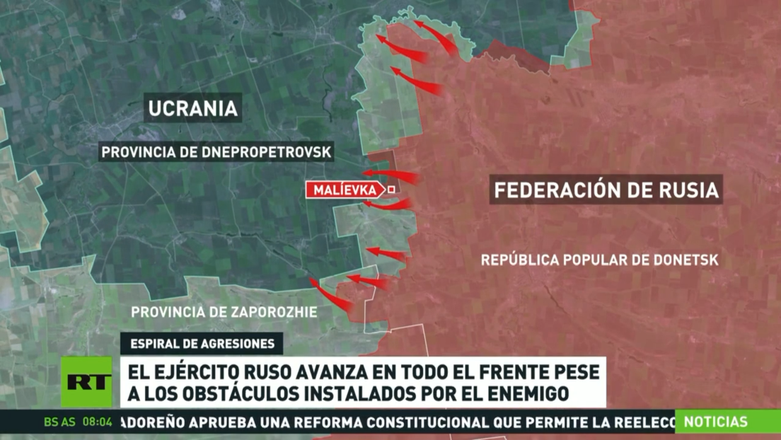 El Ejército ruso avanza en todo el frente pese a los obstáculos en el camino