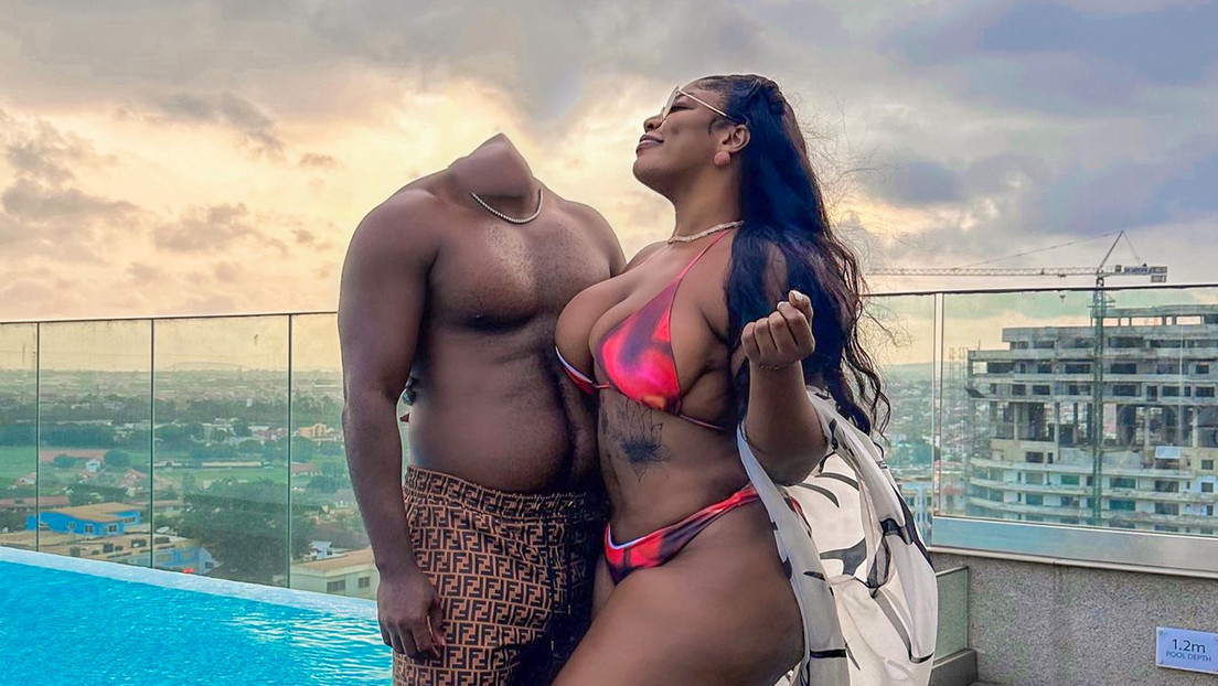 Fotos virales: Bloguera de Nigeria toma medidas extremas para ocultar la identidad de su novio