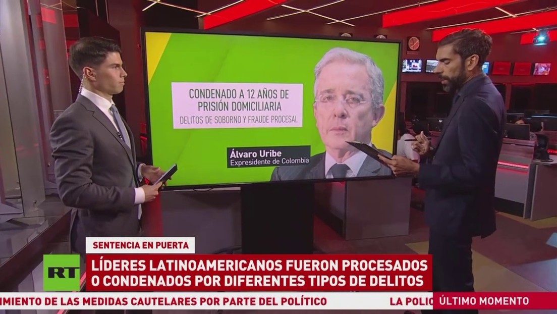 Líderes latinoamericanos que fueron procesados o condenados por diferentes tipos de delitos