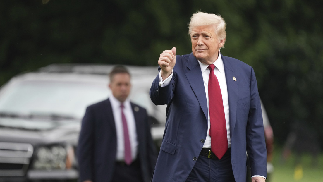 El presidente de EE.UU., Donald Trump