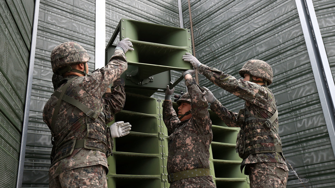La medida de alivio que tomó Pionyang en la frontera con Corea del Sur