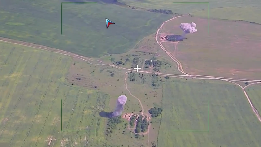 VIDEO: Drones Guerán 2 alcanzan un puesto avanzado de mando de las tropas de Ucrania