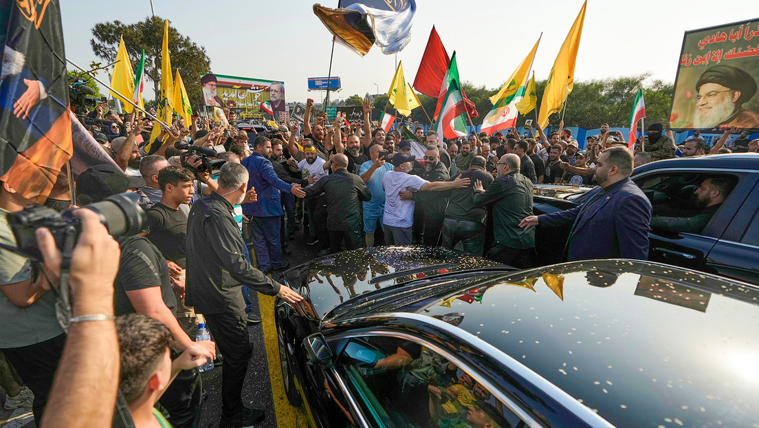 VIDEO: Jefe de seguridad de Irán es recibido con júbilo en Líbano