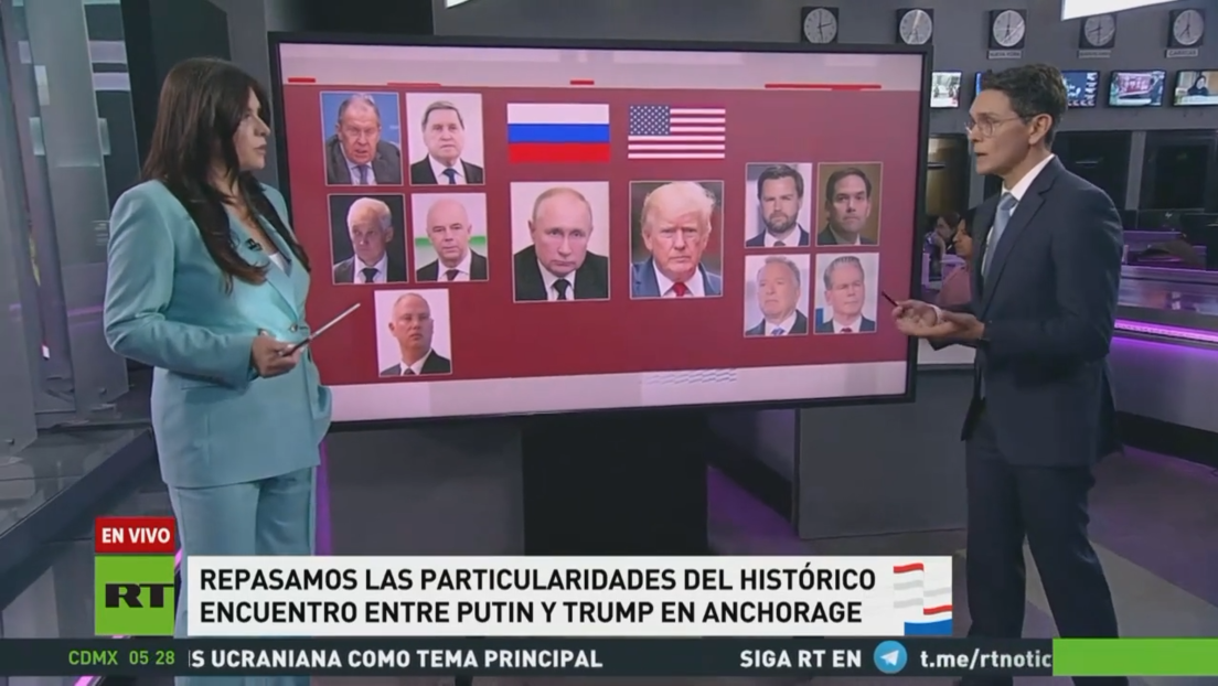 Repasamos las particularidades del histórico encuentro entre Putin y Trump en Anchorage