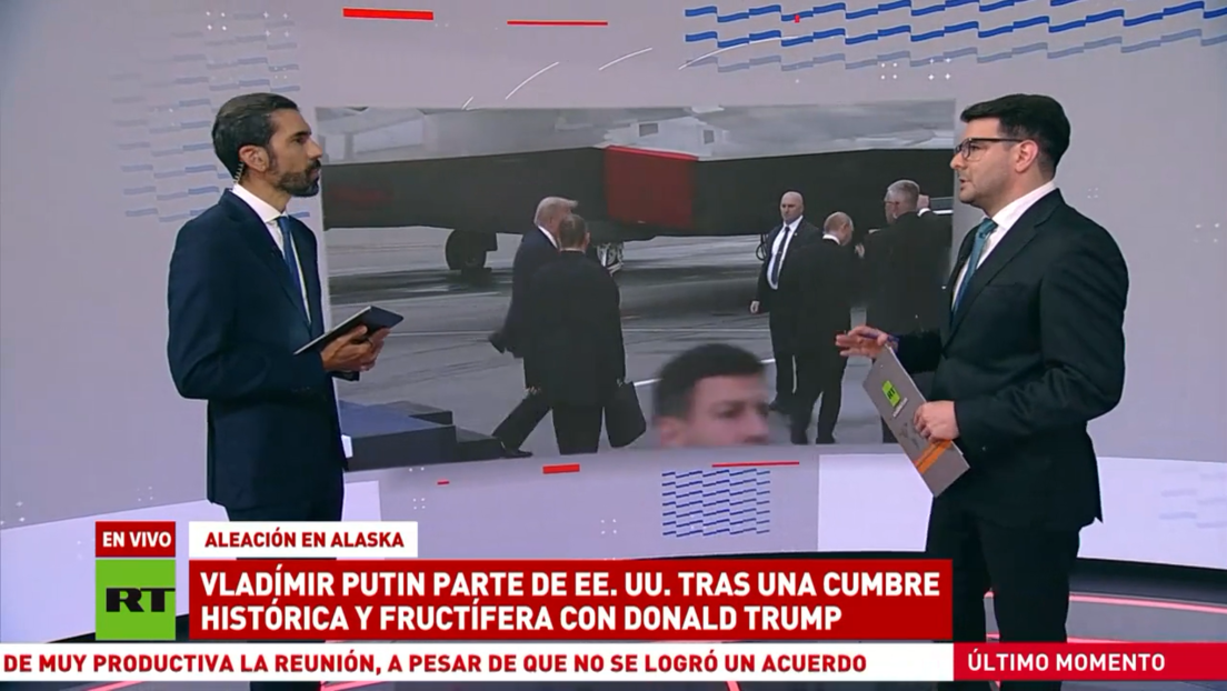 COBERTURA ESPECIAL: Vladímir Putin parte de EE.UU. tras una cumbre histórica y fructífera con Donald Trump