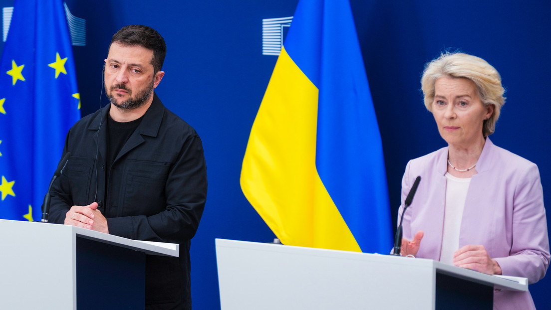 "Ucrania debe convertirse en un puercoespín de acero": Von der Leyen insiste en la paz por la fuerza
