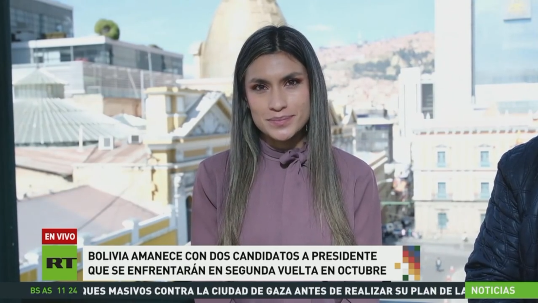 Bolivia amanece con dos candidatos a presidente que se enfrentarán en segunda vuelta en octubre