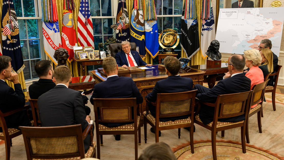 La 'telaraña' tejida por los líderes europeos alrededor de Trump