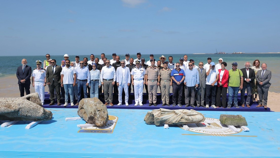 Recuperan partes de una ciudad sumergida de 2.000 años de antigüedad (FOTOS)