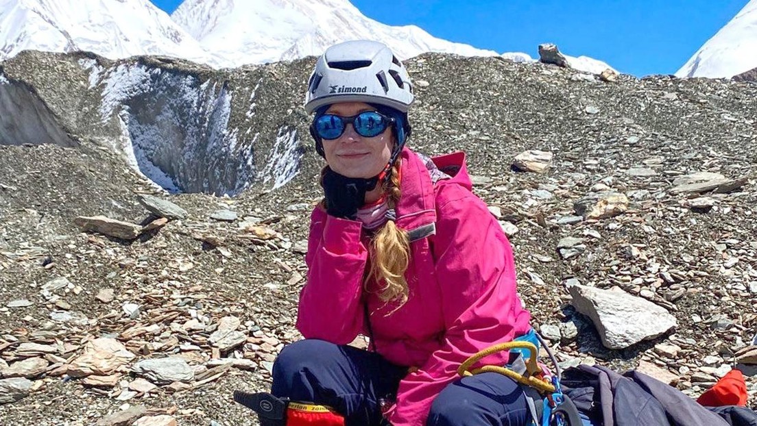 Alpinista queda en una trampa mortal casi a la misma altitud en la que falleció su marido años atrás