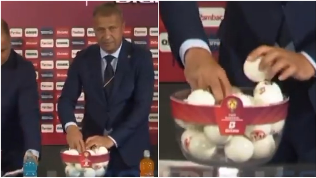 Cuando el azar necesita una 'mano extra': escándalo en sorteo de fútbol (VIDEO)