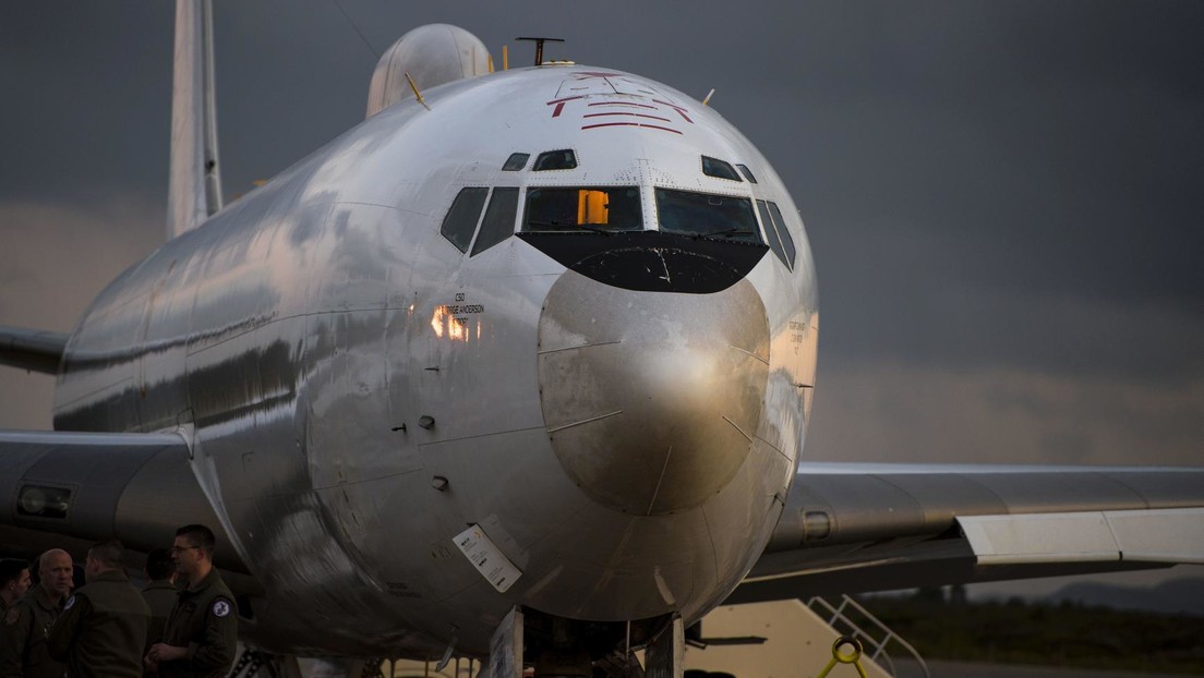 Reportan que EE.UU. despliega su avión del 'juicio final' en Groenlandia