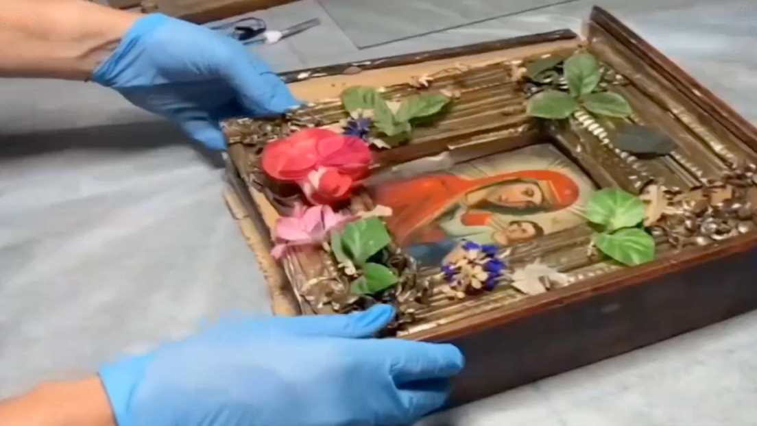 FSB ruso frustra atentado con una bomba oculta en un icono religioso (VIDEO)