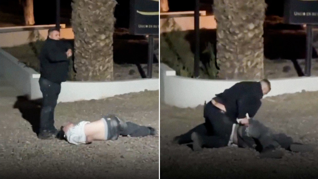 Adolescente queda en el suelo tras golpiza de guardias de una fiesta en Argentina (VIDEOS)