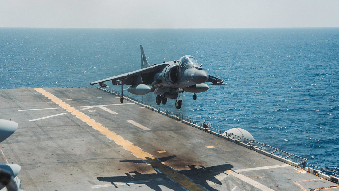 Publican imágenes del despliegue militar de EE.UU. rumbo al sur del Caribe