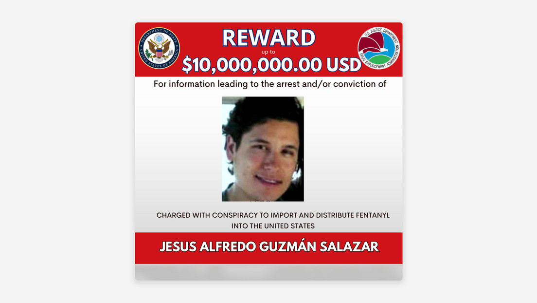 EE.UU. ofrece millonaria recompensa por un hijo del 'Chapo' Guzmán