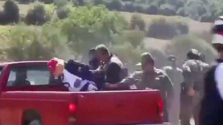 VIDEO: Soldados iraníes simulan el arresto de Trump