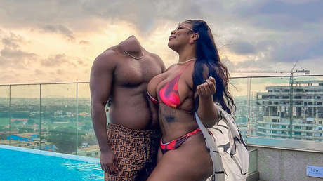 Fotos virales: Bloguera de Nigeria toma medidas extremas para ocultar la identidad de su novio