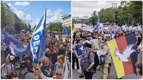 "Paz y libertad": Manifestaciones en Berlín en contra del rearme y las guerras (VIDEOS)