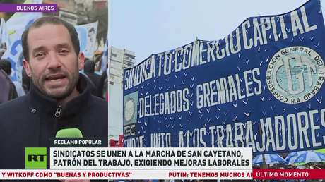 Sindicatos se unen en la marcha por San Cayetano, patrón del trabajo, y exigen mejoras laborales