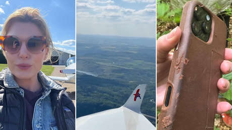 VIDEO: Un iPhone cae de un avión a 800 metros de altura y esto fue lo que grabó