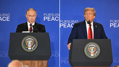 VERSIÓN COMPLETA: Putin y Trump ofrecen una rueda de prensa conjunta tras la cumbre en Alaska