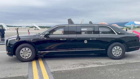 Revelan un nuevo detalle del viaje en limusina de Putin y Trump