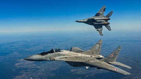 Bielorrusia detecta intensa actividad aérea de la OTAN en sus fronteras