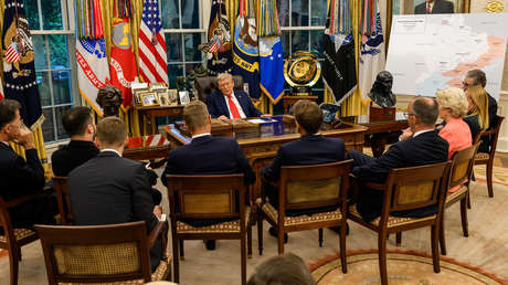 La 'telaraña' tejida por los líderes europeos alrededor de Trump