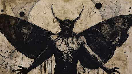 El misterio del 'Hombre polilla', la aterradora 'criatura de la noche' que vinculan a una tragedia y es amada por multitudes