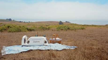 VIDEO: cadena de restaurantes lanza entregas de comida por drones en minutos