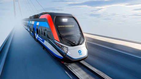 FOTOS: Rusia presenta el diseño de su primer tren propulsado por hidrógeno