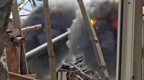 VIDEO: Artilleros rusos eliminan un obús enemigo antes de ser desplegado