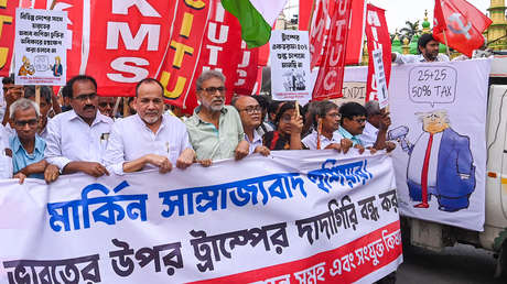 Escalada de guerra comercial: entra en vigor el arancel del 50 % de Trump a la India