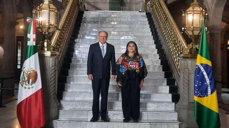 VIDEO: Entrega de las llaves de la Ciudad de México al vicepresidente de Brasil