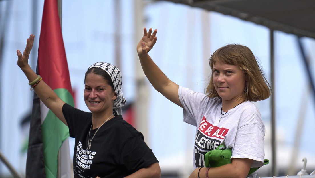 Prisión para terroristas: la estrategia de Israel para impedir que Greta Thunberg llegue a Gaza