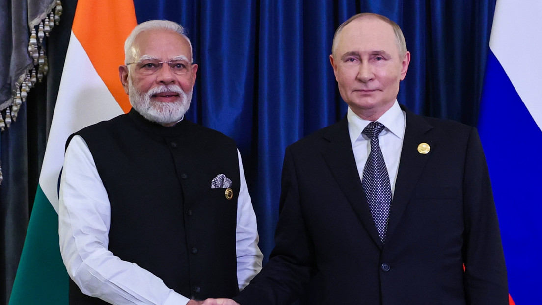 Encuentro cordial entre Putin y Modi sella una alianza estratégica ante el enfriamiento con Occidente