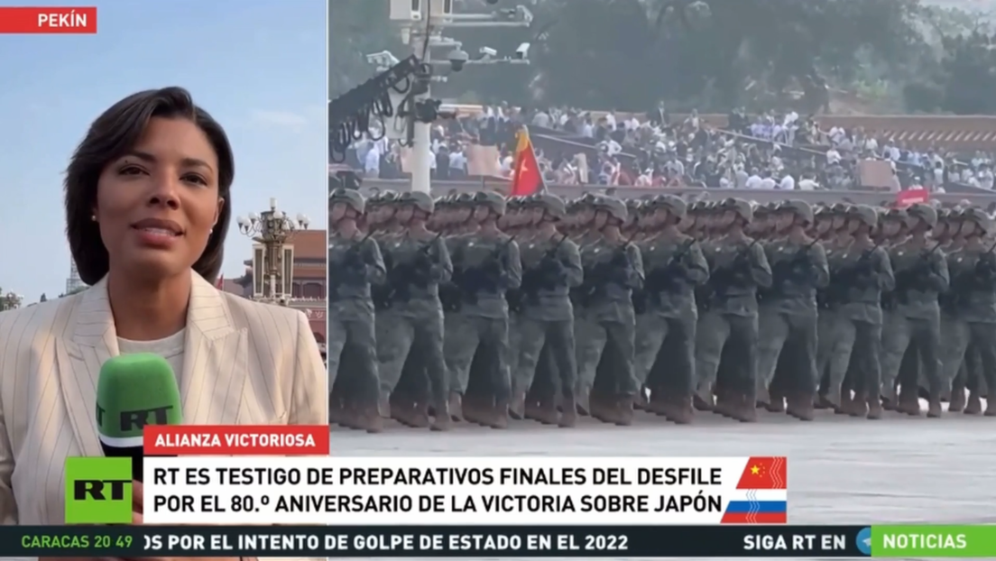El megadesfile militar en Pekín por el 80º. aniversario del fin de la II Guerra Mundial
