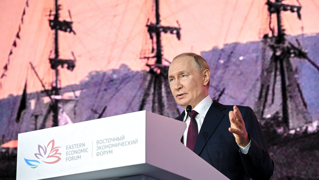 El presidente de Rusia, Vladímir Putin.