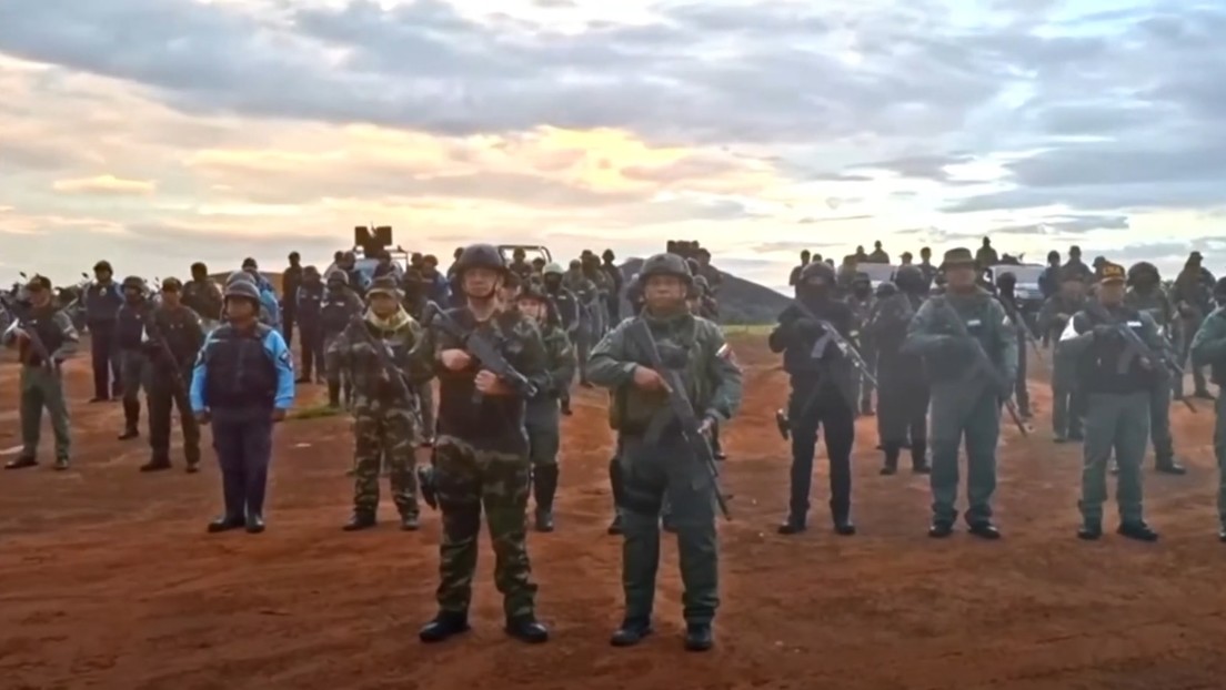 Maduro muestra la lucha contra narcobandas en Venezuela (VIDEO)