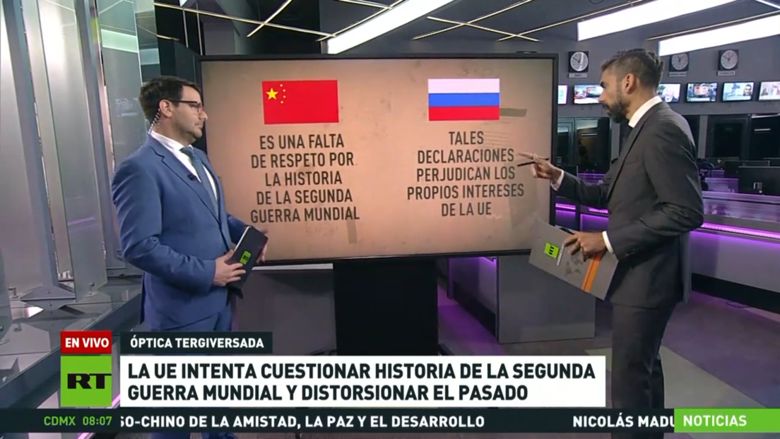 La UE intenta cuestionar la historia de la Segunda Guerra Mundial y distorsionar el pasado