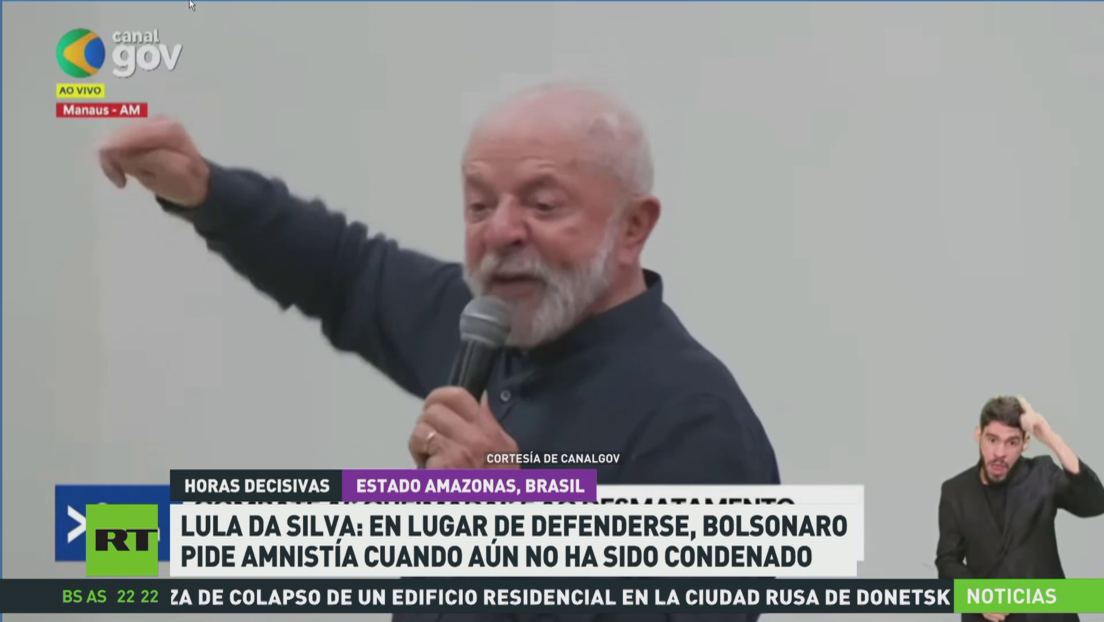 Lula da Silva: En lugar de defenderse, Bolsonaro pide amnistía cuando aún no ha sido condenado