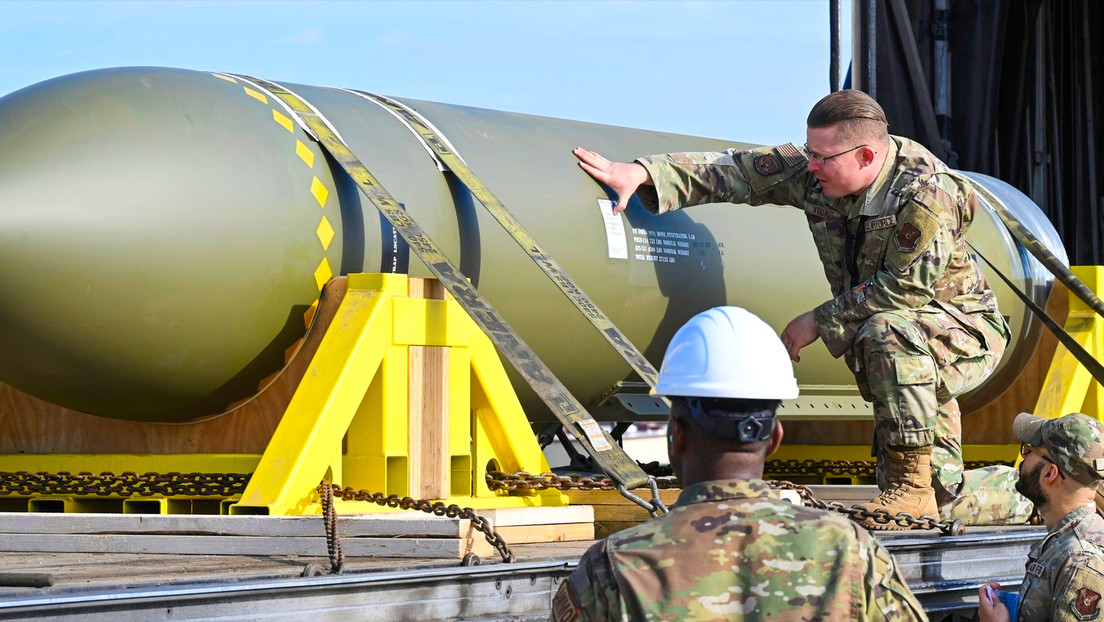 EE.UU. encarga la producción de una bomba aérea antibúnker de nueva generación