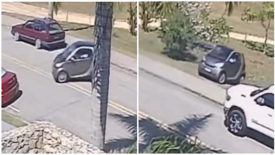 VIDEO: Los apuros de una mujer para aparcar un pequeño Smart