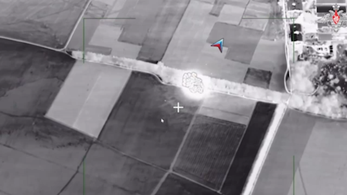 VIDEO: Iskander ruso pulveriza un 'hormiguero' de drones ucranianos