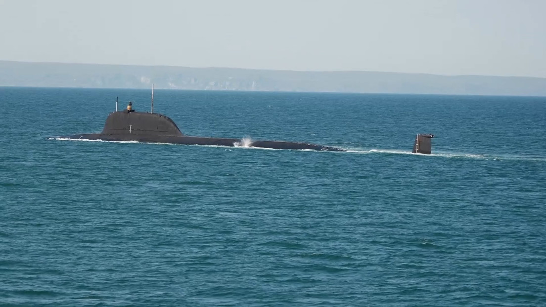 VIDEO: Submarino nuclear ruso impacta un objetivo durante megaejercicios