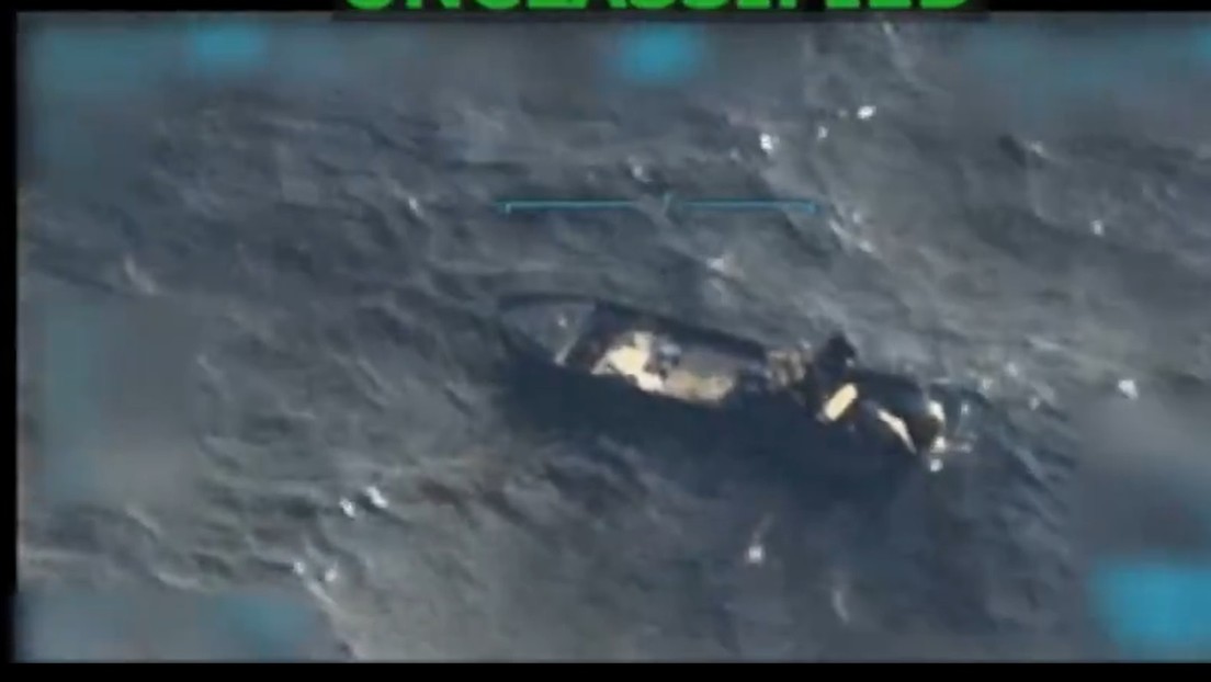 Trump muestra VIDEO DE UN ATAQUE contra supuestos "narcoterroristas" en el Caribe